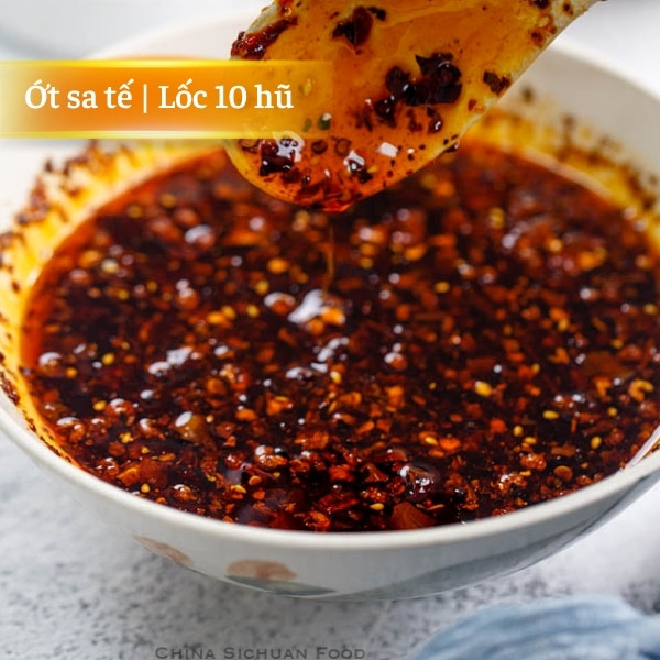 Ớt Sa Tế Lốc 10 Hũ Nhỏ